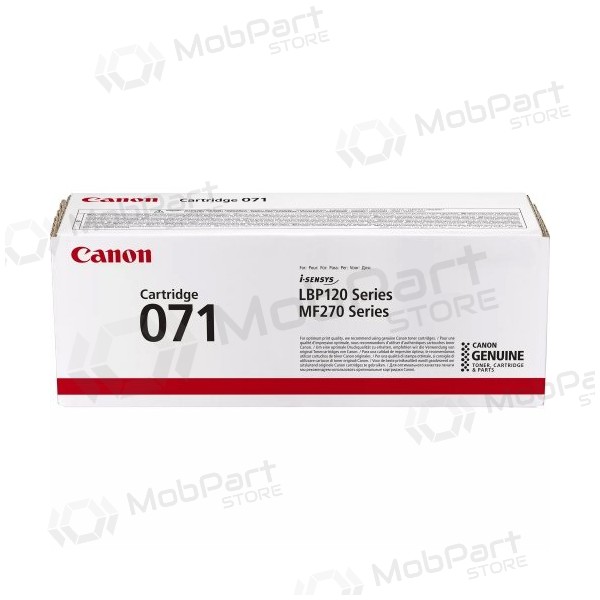 Canon 071 (5645C002) lasercartridge, zwart