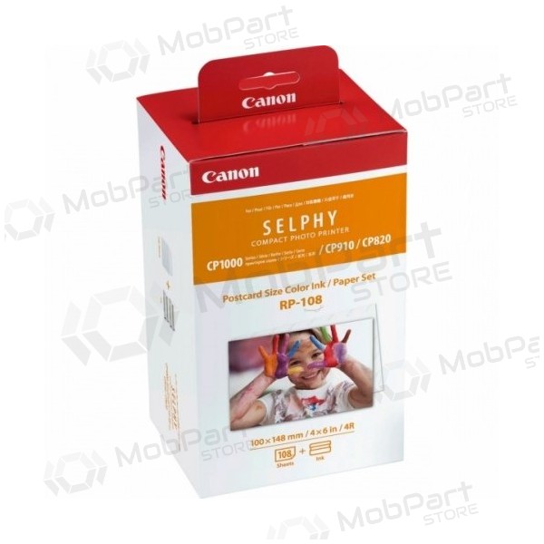 Canon 8568B001 RP-108 Kleureninktcartridge + 100x148mm Papier 108 vellen - (SPEC)