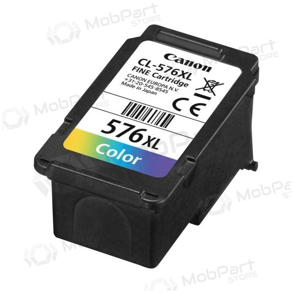 Canon CL-576XL (5441C001) inktcartridge, cyaan, magenta, geel