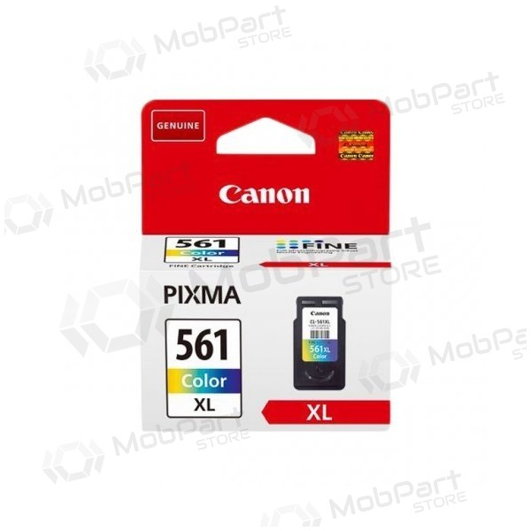 Canon CL561XL cartridge set XL (3730C001) + cyaan, magenta, gele cartridge voor inkjetprinters