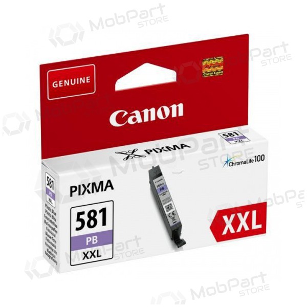Canon CLI-581 XXL (1999C001), fotoblauwe inktcartridge voor inkjetprinters
