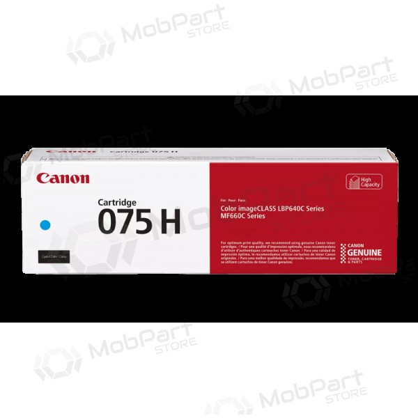 Canon CRG 075H C (6368C002) lasercartridge, cyaan