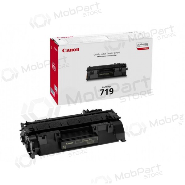 Canon CRG 719 (3479B002) zwarte toner voor laserprinters, 2100 pagina's.