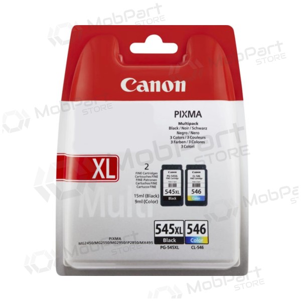 Canon PG-545XL/CL-546 (8286B010) Inktcartridgeset, BK/CMY