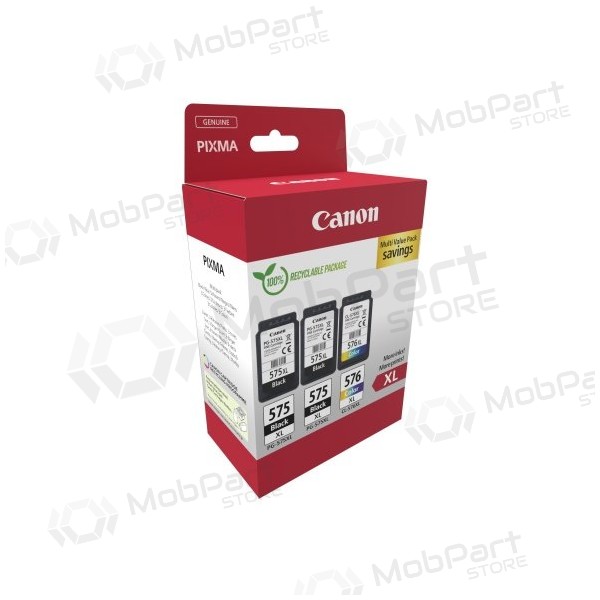 Canon PG-575XL/CL-576XL (5437C004) Inktcartridgeset, BK/CMY