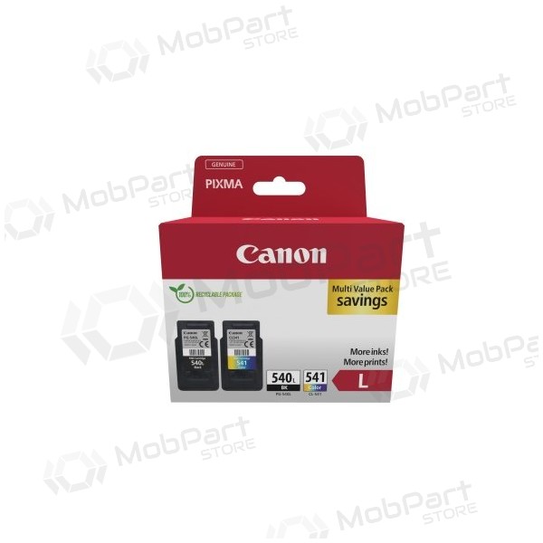 Canon PG540L/CL541XL (5224B013) Inktcartridgeset, ZW/CMY