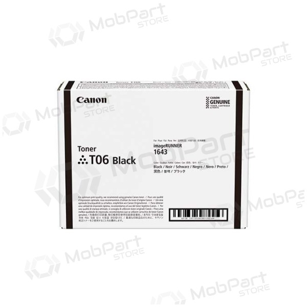 Canon T06 (3526C001) lasercartridge, zwart