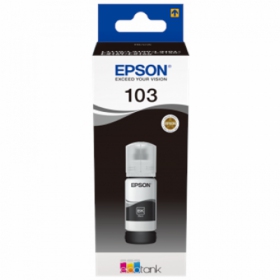 Epson 103 EcoTank (C13T00S14A), zwarte inktfles voor inkjetprinters, 65 ml