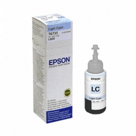 Epson (C13T67354A), lichtcyaan inktcartridge voor inkjetprinters