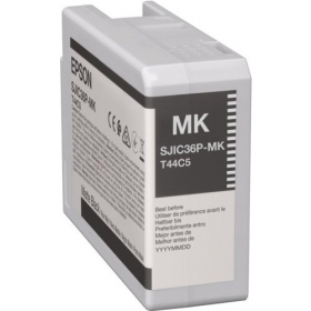 Epson SJIC36P(MK) (C13T44C540) Inktcartridge, Matzwart