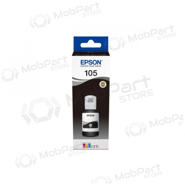 Epson 105 EcoTank (C13T00Q140) inktfles, Zwart