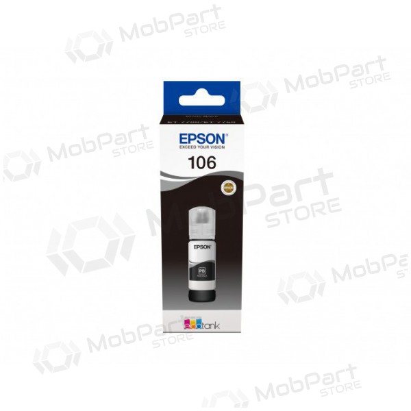 Epson 106 (C13T00R140), foto zwarte cartridge voor inkjetprinters, 70 ml