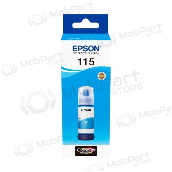 Epson 115 EcoTank (C13T07D24A) inktfles, cyaan