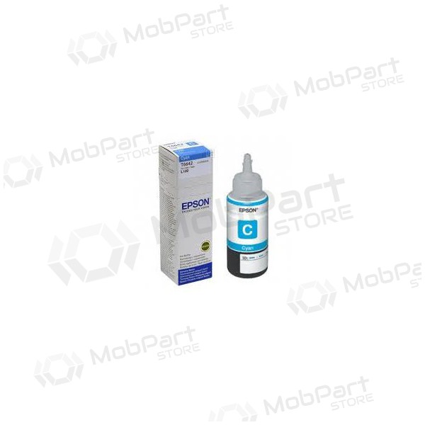 Epson (C13T66424A), cyaan inktcartridge voor inkjetprinters