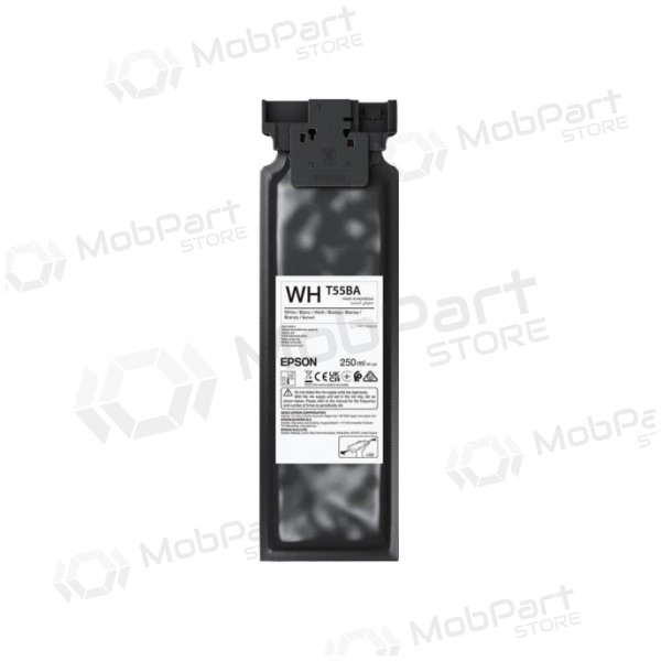 Epson UltraChrome DG2 T55BA (C13T55BA00) 250 ml inktcartridge, wit