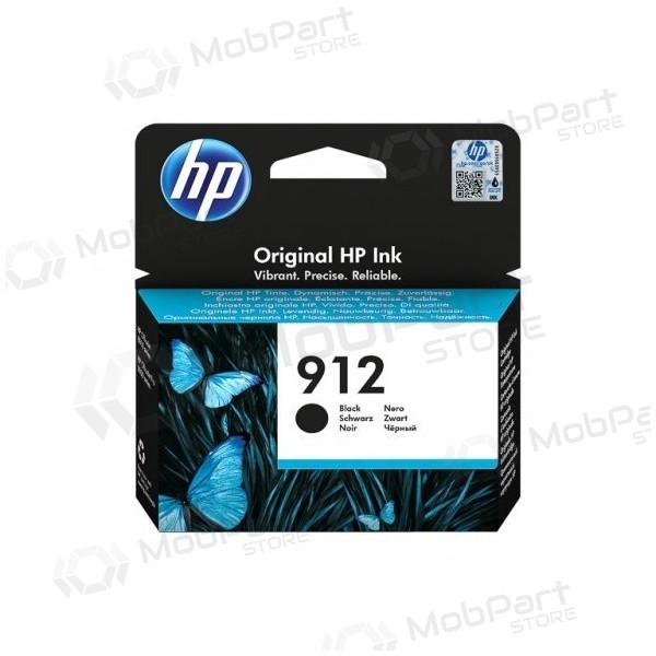 Hewlett-Packard 912 (3YL80AE), zwarte cartridge voor inkjetprinters 1000 pagina's