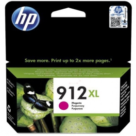 HP (3YL82AE, 912XL) paarse inktcartridge voor inkjetprinters, 825 pagina's.