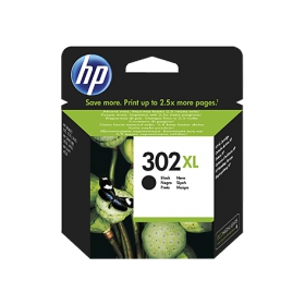 HP No.302XL (F6U68AE), zwarte cartridge voor inkjetprinters, 480 pagina's.