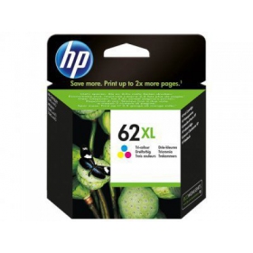 HP No.62XL (C2P07AE), driekleuren cartridge voor inkjetprinters, 415 pagina's.