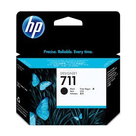 HP No.711 HC (CZ133A), zwarte inktcartridge voor inkjetprinters