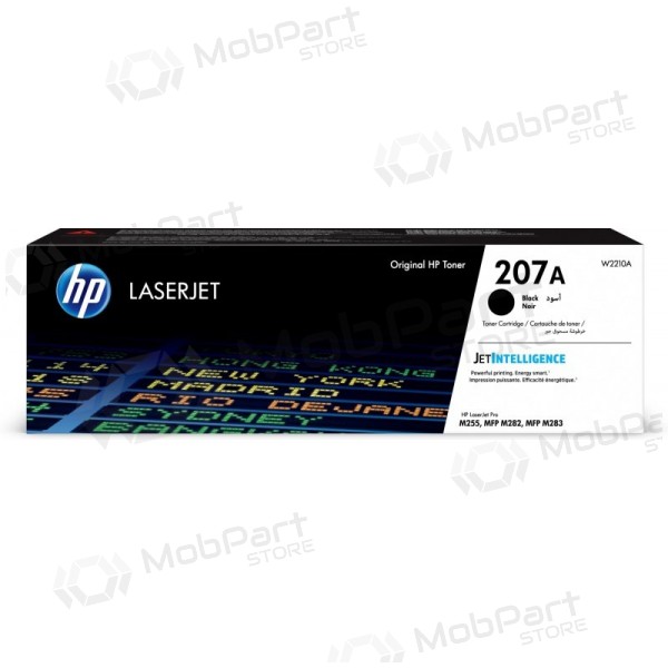 HP 207A (W2210A) lasercartridge, zwart