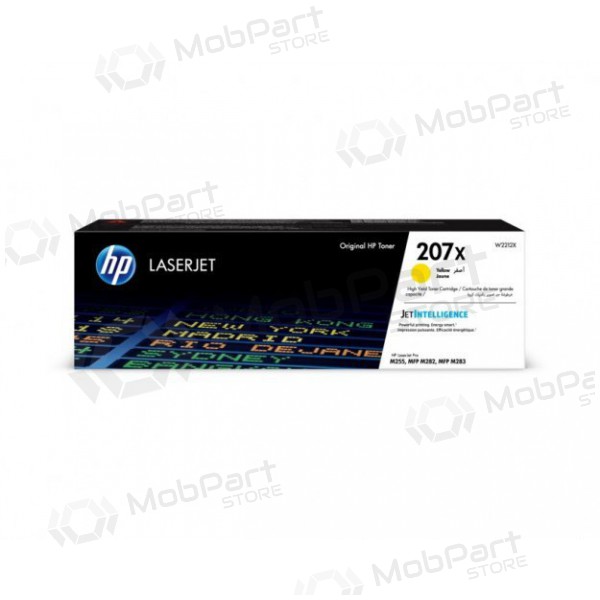 HP 207X W2212X, gele tonercartridge voor laserprinters