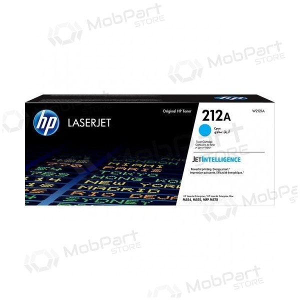 HP 212A (W2121A) lasercartridge, cyaan