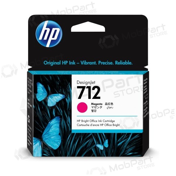 HP 712 (3ED68A) Inktcartridge, Magenta (SPEC)