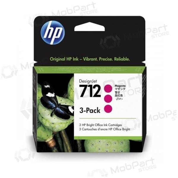 HP 712 (3ED78A) Inktcartridge, Magenta (SPEC)