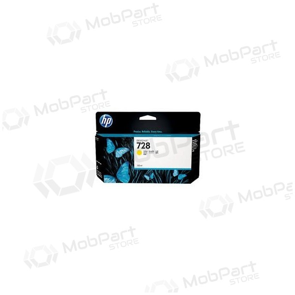 HP 728 (F9J65A) Inktcartridge, Geel