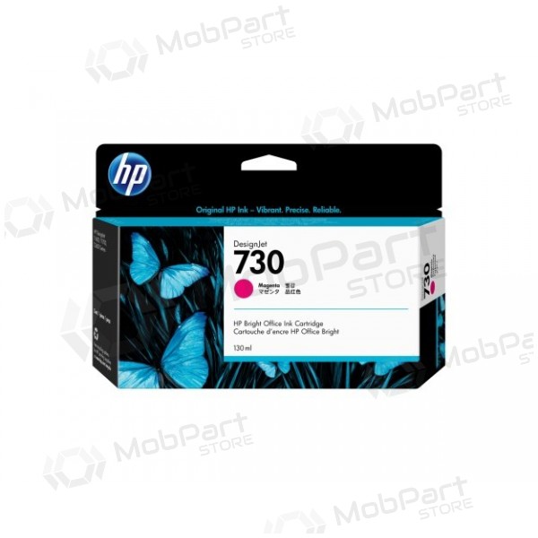 HP 730 (P2V63A) Inktcartridge, Magenta