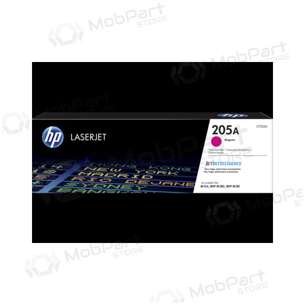 HP No.205A (CF533A), magenta tonercartridge voor laserprinters, 900 pagina's