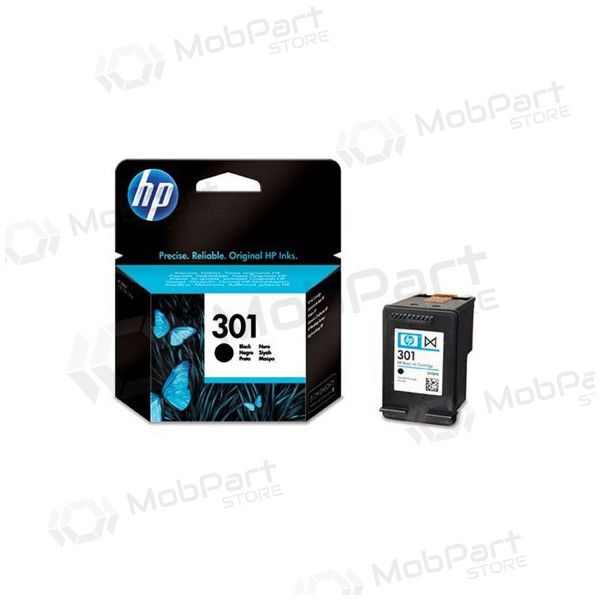 HP No.301 (CH561EE), zwarte cartridge voor inkjetprinters, 190 pagina's.