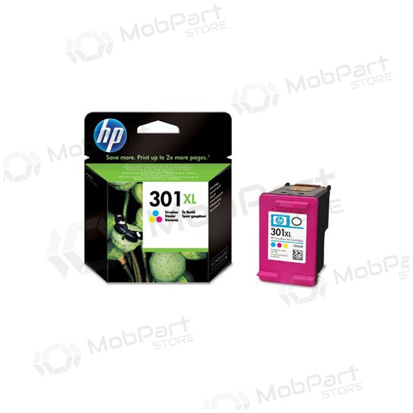 HP No.301 XL (CH564EE), trispalvė patroon voor inkjetprinters, 330 pagina's.