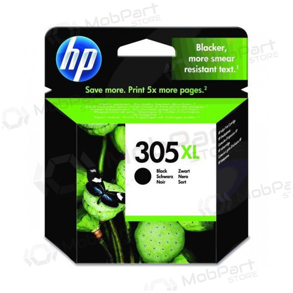 HP 305 XL (3YM62AE), zwarte inktcartridge voor inkjetprinters, 240 pagina's.