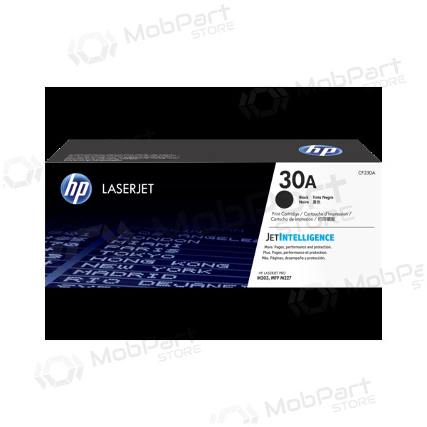 HP nr. 30A (CF230A), zwarte cartridge voor laserprinters, 1600 pagina's