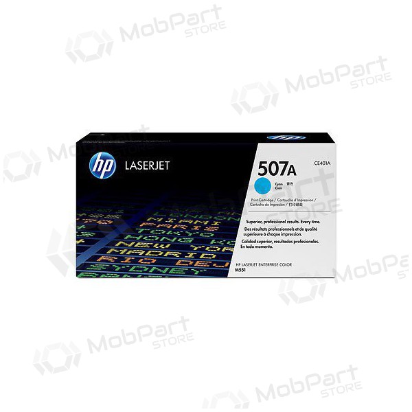 HP No.507A (CE401A),  patroon voor laserprinters, 6000 pagina's.