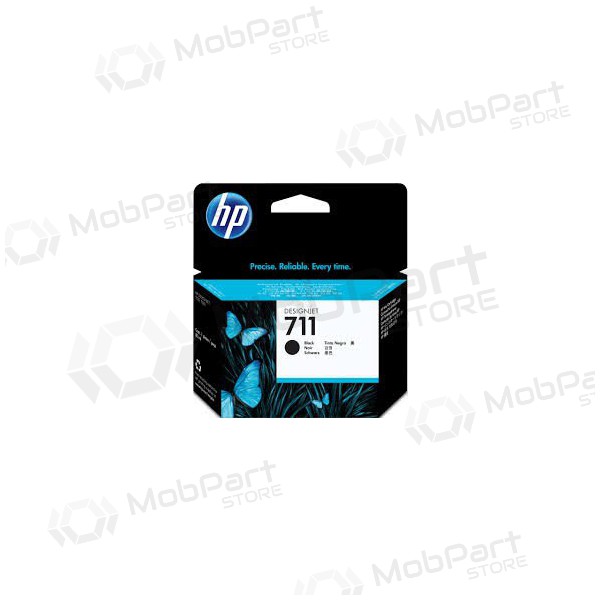 HP No.711 HC (CZ133A), zwarte inktcartridge voor inkjetprinters