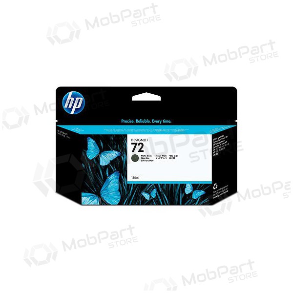 HP No.72 (C9403A), matinė zwart patroon voor inkjetprinters
