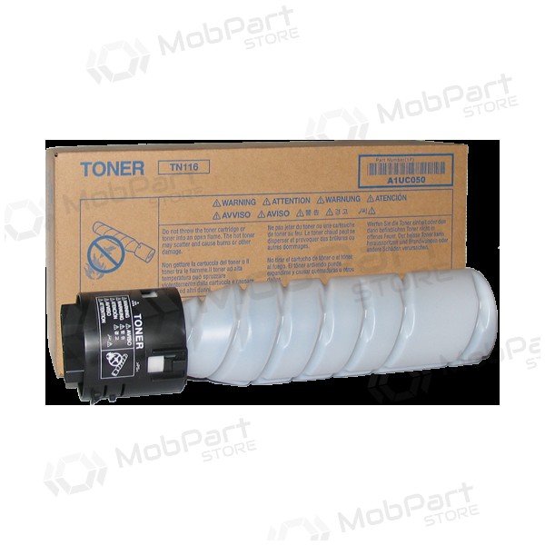 Konica-Minolta TN-116 (A1UC050) 2 stuks, zwarte cartridge voor laserprinters, 11000 pagina's