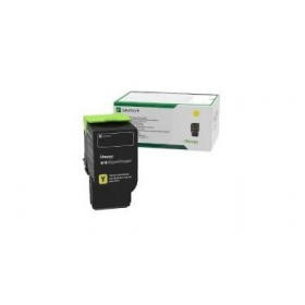 Lexmark 78C20Y0 lasercartridge, geel