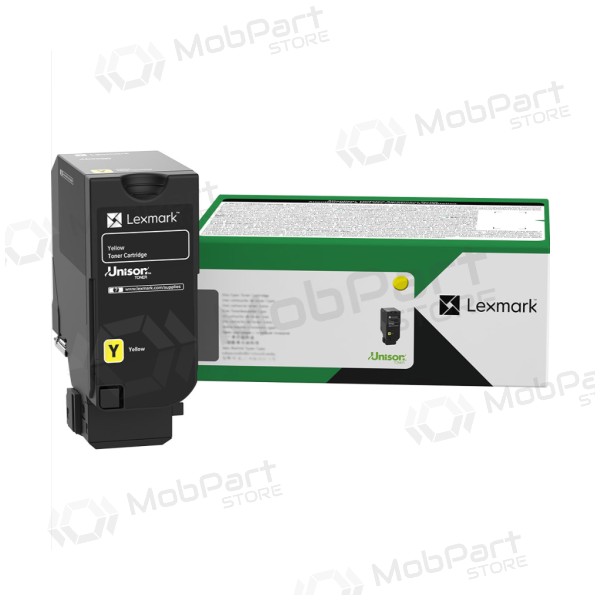 Lexmark 71C2XY0 lasercartridge, geel