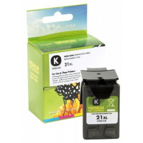 Compatibele Static Control HP 21XL (C9351CE) zwarte inktcartridge voor inkjetprinters, 475 pagina's.