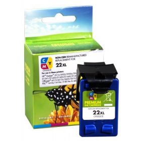 Compatibele Static Control HP 22XL (C9352CE) driekleuren cartridge voor inkjetprinters, 415 pagina's.