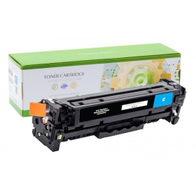 Compatibele Static Control HP 312A (CF381A) cyaan tonercartridge voor laserprinters, 2700 pagina's.