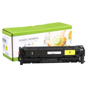 Compatibele Static Control HP 312A (CF382A) gele tonercartridge voor laserprinters, 2700 pagina's.