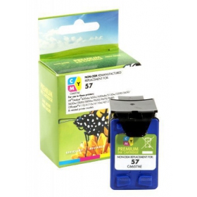 Compatibele Static Control HP 57 (C6657AE) driekleuren cartridge voor inkjetprinters, 500 pagina's.