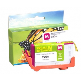 Compatibele Static Control HP 920XL CD973AE magenta inktcartridge voor inkjetprinters, 700 pagina's.