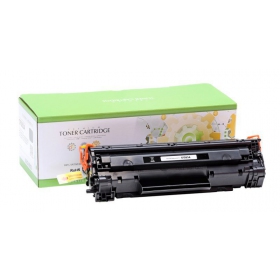 Compatibele Static Control HP CF283A zwarte tonercartridge voor laserprinters, 1500 pagina's.