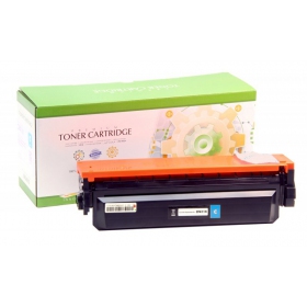 Compatibele Static Control HP (CF411X) / Canon CRG 046H, cyaan cartridge voor laserprinters, 5000 pagina's.